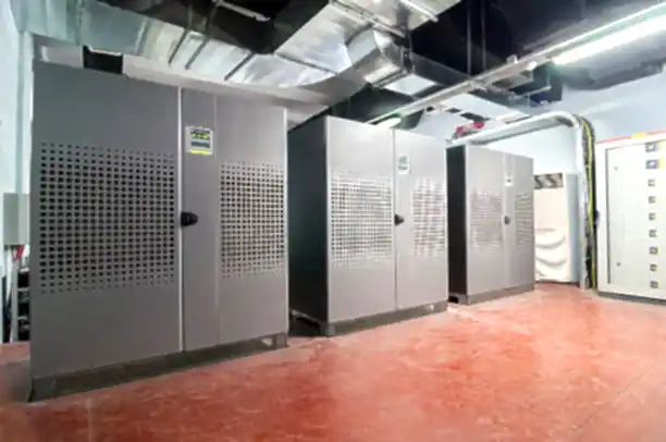 UPS  power panels in the room